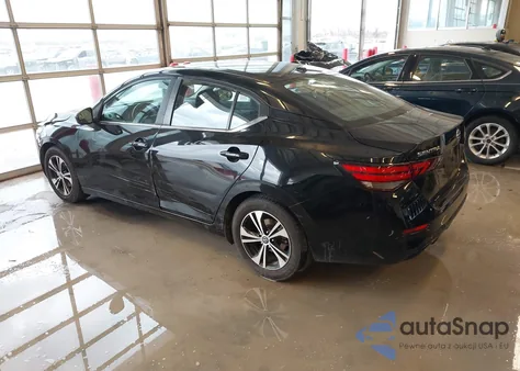 2021 Nissan Sentra Sv Xtronic Cvt z USA, uszkodzony, nr VIN 3N1AB8CV2MY247717